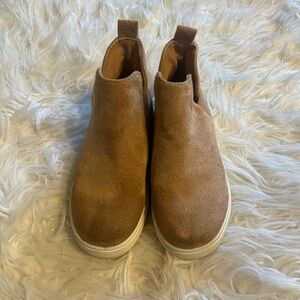 Tan Suede Ankle Boots
